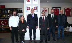 Amedspor Başkanı Eren'den, TFF Başkanı Hacıosmanoğlu'na Ziyaret