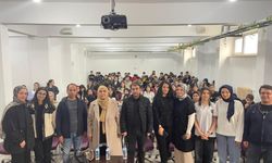 Yazar Naşide Can, Diyarbakır Çermik Fen Lisesinde konferans verdi