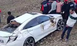 Diyarbakır’da yoldan çıkan araçta 1 kişi yaralandı