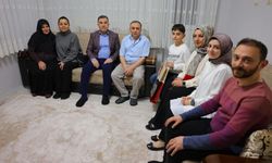 Diyarbakır’da Gazi olan Nail Fidan’a Vali Eldivan’dan anlamlı ziyaret