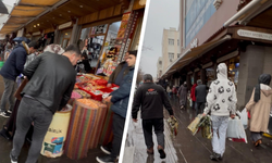 Diyarbakır’da yağmur bayram alışverişini vurdu! Çarşısında sessizlik