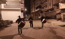 Diyarbakır’da sıra dışı sahur ritüeli