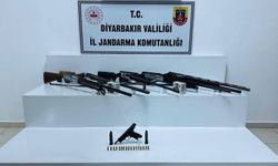 Diyarbakır’da silah kaçakçılarına operasyon