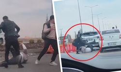 Diyarbakır’da trafikte yol verme kavgası!