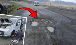 Diyarbakır-Kulp yolunda akılalmaz tehlike; Yetkililer duyarsız