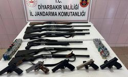 Diyarbakır’da silah kaçakçılarına operasyon