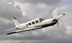 Pistte dehşet anları! Küçük uçak alev aldı, kurtulan olmadı