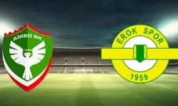 İlk yarı bitti: Amedspor deplasmanda 1-0 geride