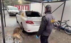 Diyarbakır’da bir araçtan kilolara uyuşturucu çıktı