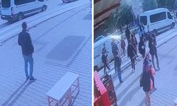 Diyarbakır’da öğrencilerin yaralandığı kaza güvenlik kameralarına yansıdı