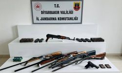 Diyarbakır’da silah kaçakçılığına ağır darbe