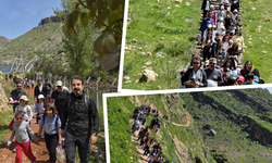 Diyarbakır’da doğa ve sağlık bir arada: Öğrenciler yürüyüşte buluştu