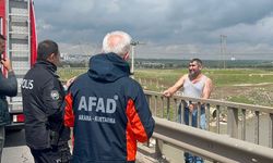 Diyarbakır’da köprüde intihar girişimi