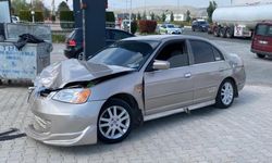 Elazığ’da iki otomobil çarpıştı: 1 yaralı