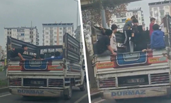 Diyarbakır’da trafikte pes dedirten anlar!