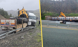 Diyarbakır karayolunda şaşırtan olay: Kazayı taşıyan tır da kaza yaptı