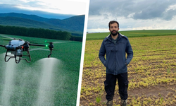 Diyarbakır’da tarlalar çamura gömüldü: Çiftçi drona mecbur kaldı