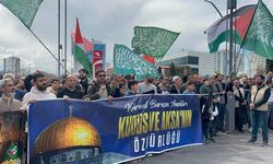 Diyarbakır’da İsrail Protestosu! “Filistinli esirlere idam kabul edilemez”