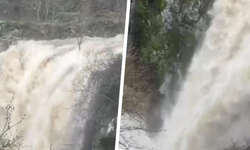 Diyarbakır’da yağışlar, Şeyhandede Şelalesinin debisini arttırdı