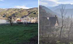 Diyarbakır’da bir mahalle sis denizine gömüldü