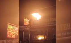 Diyarbakır’da korkutan lokanta yangını