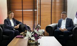 AK Partili Ataman’dan Sumud Filosu Aktivisti Tekdemir’e ziyaret