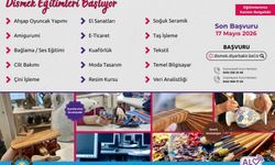 DİSMEK’ten 15 yeni kurs