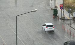 Meteoroloji uyarmıştı; Diyarbakır’da sağanak ve dolu etkili oldu