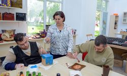Diyarbakır’da engelliler meslek öğreniyor