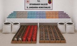 Diyarbakır’da kaçakçılara darbe: Tonlarca ürün ele geçirildi