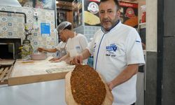 Lahmacuna yabancı turistlerden yoğun ilgi