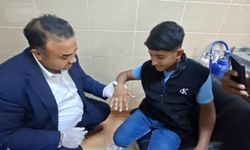 Parmağına sıkışan yüzüğü itfaiye çıkardı