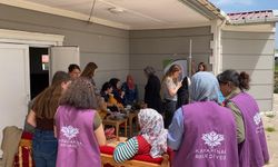 Diyarbakır’da köyde kadın buluşması ve sağlık taraması