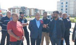 Tanrıkulu Oğlaklı TOKİ’de mağdur vatandaşlarla buluştu