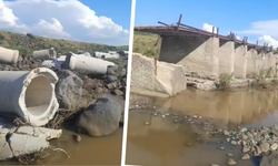 Siverek’te selde yıkılan Taşıkara Köprüsü 2 yıldır yapılmadı