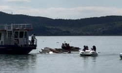 Elazığ'da deniz bisikleti devrildi: Yaralılar var