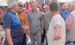 Zabıtayla esnaf arasında “artistlik yapmayın” gerginliği