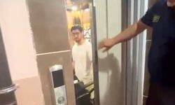 Sınava gitmek isterken asansörde mahsur kaldı