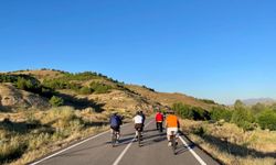 Bisiklet tutkunları Elazığ’da buluştu