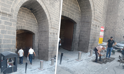 Diyarbakır İç Kalede’ki bariyer uygulaması yeniden revize edildi