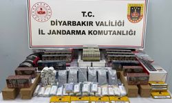 Diyarbakır'da binlerce kaçak ürün ele geçirildi