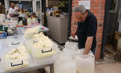 Diyarbakır’da kış hazırlığı peynirle başladı!