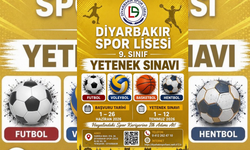 Diyarbakır Spor Lisesi’nde Özel Yetenek Sınavı başvuruları başladı
