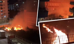 Diyarbakır’da tehlikeli kutlama! Havai fişek yangın çıkardı