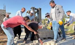 Diyarbakır’da bozuk mahalle yolları onarılıyor