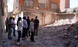 Diyarbakır Eşbaşkanları metruk yapıları inceledi