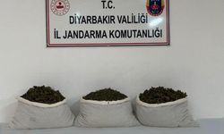 Diyarbakır'da 107 kilo esrar ele geçirildi