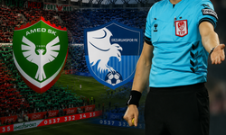 Amedspor-Erzurumspor maçının hakemi belli oldu