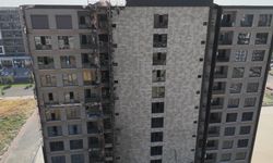 Diyarbakır’da alevlere teslim olan plazadan geriye bu görüntüler kaldı
