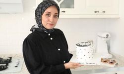 Diyarbakır’da iki çocuk annesi Leyla, evini mini pastaneye çevirdi